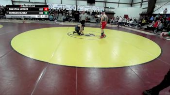 150 lbs 9th Place Match - Esteban Nunez, Juan Diego vs Braxton Kesler, Delta