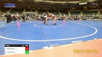 175 lbs Final - JORDAN MCKINNEY, Team Tulsa Wrestling Club vs Mason O'Banion, Unattached