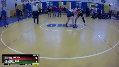 126 Gold Round 5 - William Harvey, Wakulla Hs vs Jonathan Diaz, Southwest Miami