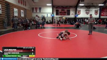 2 lbs 3rd Place Match - Jack Beelman, Mount Pleasant Wrestling Club vs Hunter Hancock, WBNDD