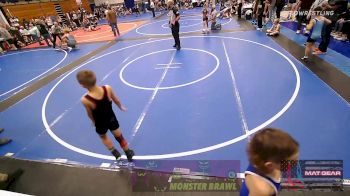 70 lbs Rr Rnd 4 - Skyler Weathers, Hinton Takedown Club vs Maverick Stewart, Checotah Matcats