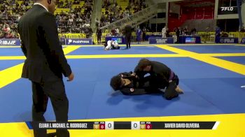 Xavier David Oliveira vs Elijah J. Michael C. Rodriguez 2025 World Jiu-Jitsu IBJJF Championship