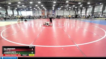 80 lbs Rd# 1 9:00am Friday - Eli Oberheim, M2TCNJ vs Landon Dietz, Oklahoma Outlaws Blue