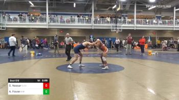 Consolation - DeAndre Nassar, Cleveland State-Unattached vs Alex Fouse, Shippensburg