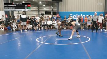 123 lbs Rr Rnd 1 - Jekai Sedgwick, NC United - BHS vs Jorey Becker, Roundtree Wrestling Academy - BHS