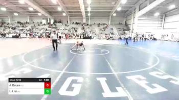 106 lbs Round Of 128 - Joaquin Duque, NJ vs Landyn Lioi, WV