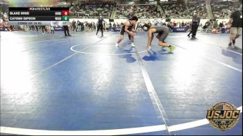 126 lbs Consi Of 16 #2 - Blake Wind, Henryetta Knights Wrestling Club vs Cayden Gipson, Woodward Youth Wrestling