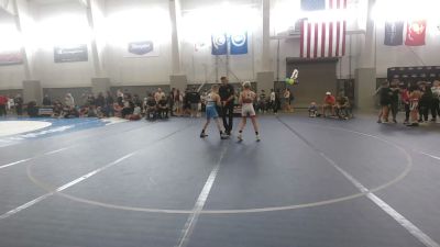 92 lbs Cons. Sub-quarters - Case Davis, Powell Wrestling Club vs Luke Williams, Team Prestige Wrestling