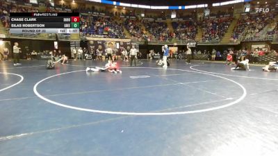 132 lbs Round Of 32 - Chase Clark, Dubois vs Silas Robertson, Greencastle-Antrim