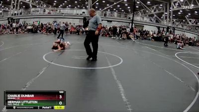 100 lbs Round 7 (8 Team) - Herman Littleton, Full Circle vs Charlie Dunbar, Kraken