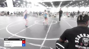 116 lbs Consolation - Sophia Hanief, Vegas Sport WC vs Kylie Smith, Silverback WC