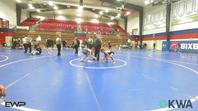 92 lbs 3rd Place - Daxton Stewart, Vian Wrestling Club vs Wyatt Austin, Sperry Wrestling Club