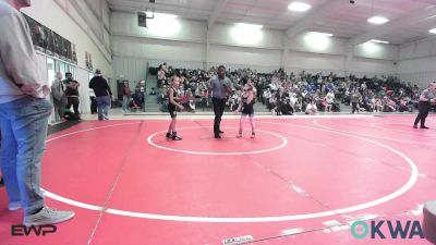 55-67 lbs Rr Rnd 1 - Lillian Shuemake, Viking Wrestling Club vs Kylie McInerney, Brushy Wrestling Club