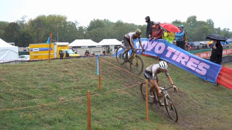 Lucinda Brand Takes Risks On Slippery Fayetteville World Cup Course
