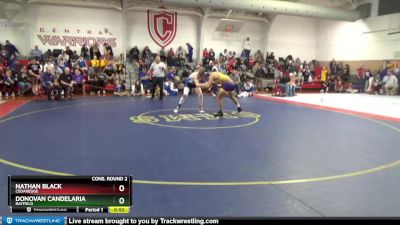 157 lbs Cons. Round 2 - Nathan Black, Cedaredge vs Donovan Candelaria, Bayfield