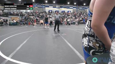 110 lbs Quarterfinal - Denver Wolf, Cowboy Wrestling Club vs Frankie Tartaglione, Choctaw Ironman Youth Wrestling