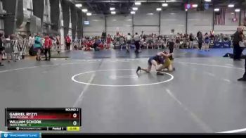 72 lbs Round 2 - Gabriel Ryzyi, Team Michigan vs William Schork, Terps Xtreme