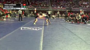 3A-144 lbs Cons. Round 5 - Ethan Sodergren, Ankeny Centennial vs Stoney Wood, Indianola