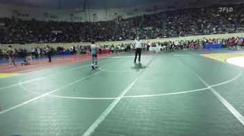 76 lbs Round Of 32 - Tevan Blalock, Shawnee Middle School vs Carson Sherwan, Moore