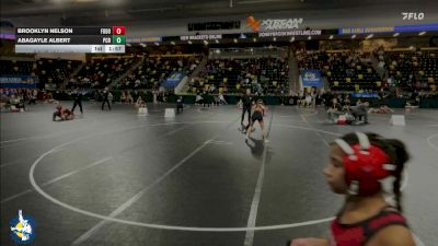 115 lbs Champ. Round 1 - Abagayle Albert, Prairie, Cedar Rapids vs Brooklyn Nelson, Fort Dodge