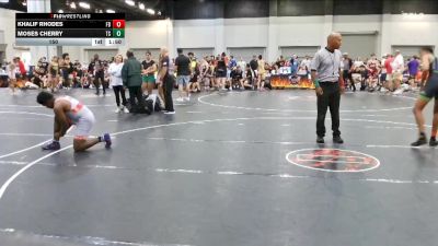 150 lbs Round 2 (4 Team) - Khalif Rhodes, Funky Bunch vs Moses Cherry, Team Snapdown