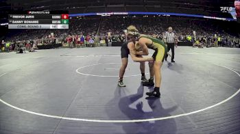 D3-215 lbs Cons. Round 2 - Danny Bonamie, Grayling HS vs Trevor Jarvi, Algonac