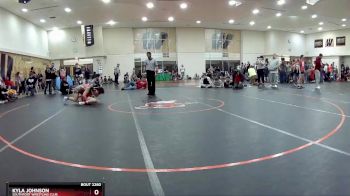 117 lbs 1st Place Match - Julianna Ocampo, Beast Mode Wrestling Club vs Kyla Johnson, Southport Wrestling Club