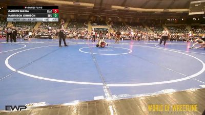 92 lbs Consi Of 32 #2 - Gannen Majka, Black Fox Wrestling Academy vs Harrison Johnson, Bentonville Wrestling Club
