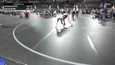 90 lbs Round Of 32 - Nicholas Reyes, Triumph Trained vs Kellan Byrne, Shore Thing