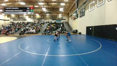 138 lbs Cons. Round 1 - Mohamed Mohamed, Boswell vs Jacob Caranfa, Plano East