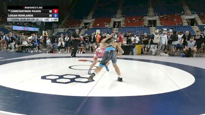 113 lbs Cons. Sub-rd Of 16 - Constantinos Paxos, Ohio vs Logan Rowlands, Ohio