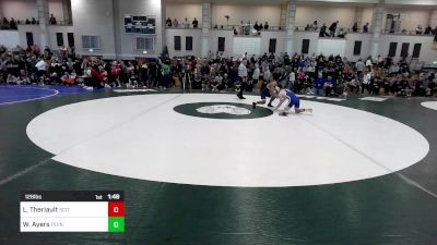 126 lbs Round Of 16 - Liam Theriault, Scituate vs Will Ayers, Plymouth North