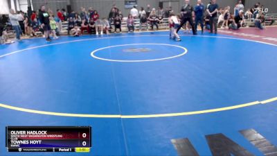 70 lbs Round 2 - Oliver Hadlock, South West Washington Wrestling Club vs Townes Hoyt, NWWC