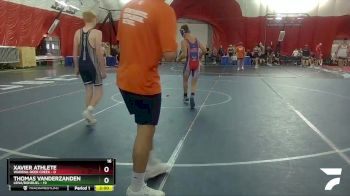 132 lbs Round 2 (4 Team) - Xavier Athlete, Wadena-Deer Creek vs Thomas Vanderzanden, Lena/Bonduel