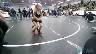 46-49 lbs Rr Rnd 2 - Ashtyn Williams, Locust Grove Youth Wrestling vs Aspen Shelton, Team Tulsa Wrestling Club