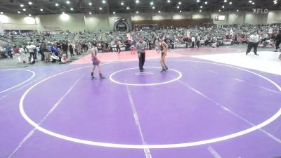 95 lbs Consi Of 8 #1 - Thomas Campbell, Ramona Dawg Pound vs Maximus McGath, Argonaut Jr Mustangs