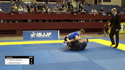 Samuel Patrick Clemens vs Lawson Randal Grime 2024 Pan IBJJF Jiu-Jitsu No-Gi Championship