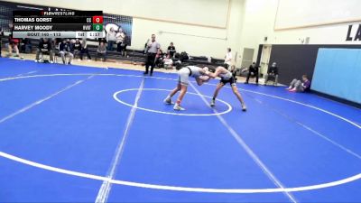 113 lbs Quarterfinal - Harvey Moody, Riverton vs Thomas Gorst, Corner Canyon