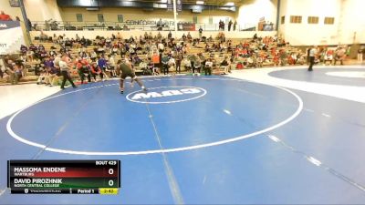 197 lbs Semifinal - Massoma Endene, Wartburg vs David Pirozhnik, North Central College