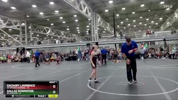 64 lbs Round 1 (4 Team) - Zachary Lawrence, U2 Upstate Uprising vs Dallas Donmoyor, 84 Athletes