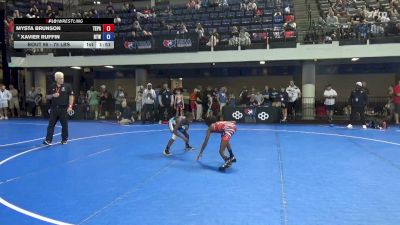75 lbs Champ. Rd Of 16 - Mysta Brunson, Team PA vs Xavier Ruffin, Ruffin Trained Wrestling