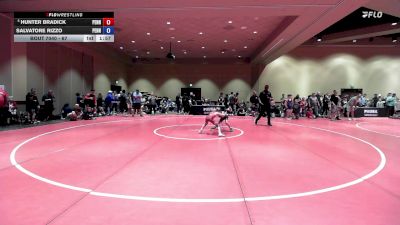 67 lbs Champ. Round 1 - Hunter Bradick, Pennsylvania vs Salvatore Rizzo, Pennsylvania