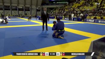 Nicholas Maglicic vs Thiago Cesar | 2025 World Jiu-Jitsu IBJJF Championship