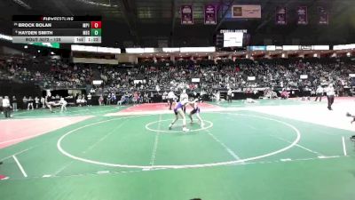 128 lbs Champ. Round 2 - Brock Bolan, MP1 vs Hayden Smith, MEC3