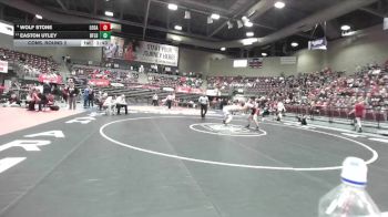 3A 120 lbs Cons. Round 2 - Easton Utley, Richfield vs Wolf Stone, Logan