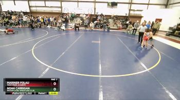 64 lbs Cons. Round 4 - Mariner Folau, Team Pride Academy vs Noah Carrigan, Payson Lions Wrestling Club
