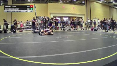62 lbs Consolation - Kassidy Tran, Reign WC vs Chance Figueroa, Threshold WC