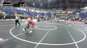 144 lbs Round Of 16 - Blaine VanDyke, No Team vs Dominic Nollett, Unaffilated