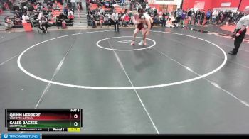 190 lbs Cons. Semi - Quinn Herbert, Wilmette (LOYOLA) vs Caleb Baczek, LIBERTYVILLE