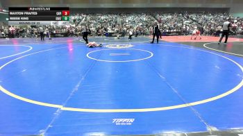 46 lbs Round Of 32 - Maxton Fraites, Capital City Wrestling Club vs Reese King, Crater Mat Club
